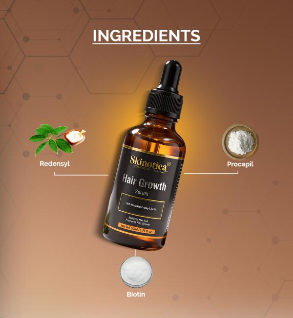 HAIR GROWTH SERUM BY SKINOTICA COSMOCEUTICALS